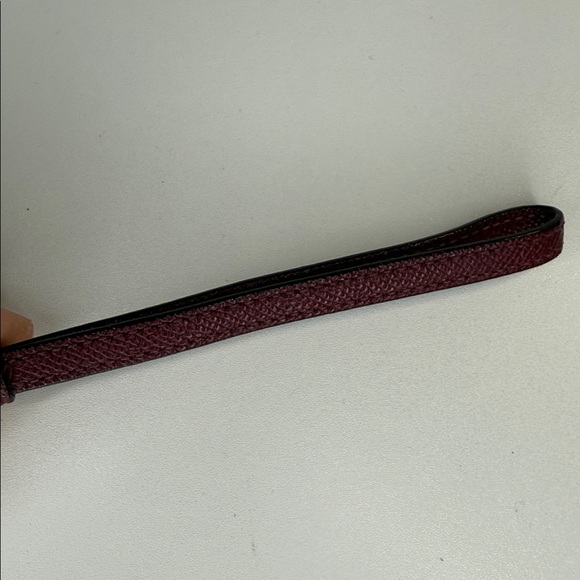 Coach star glitter wristlet wallet F33702 gold red - Picture 6 of 9